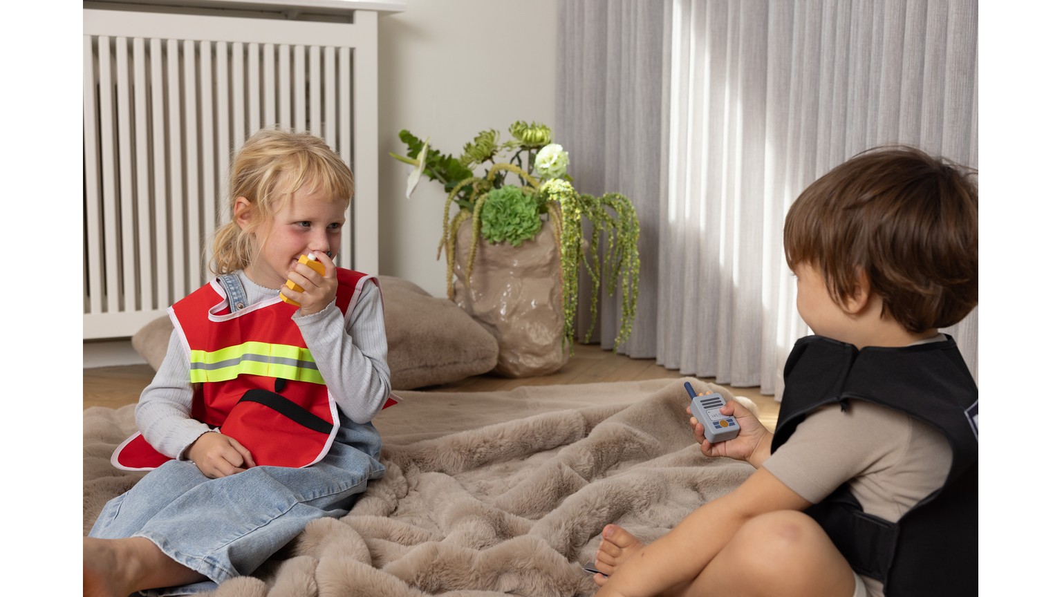 Brandmand sæt træ - 10 dele